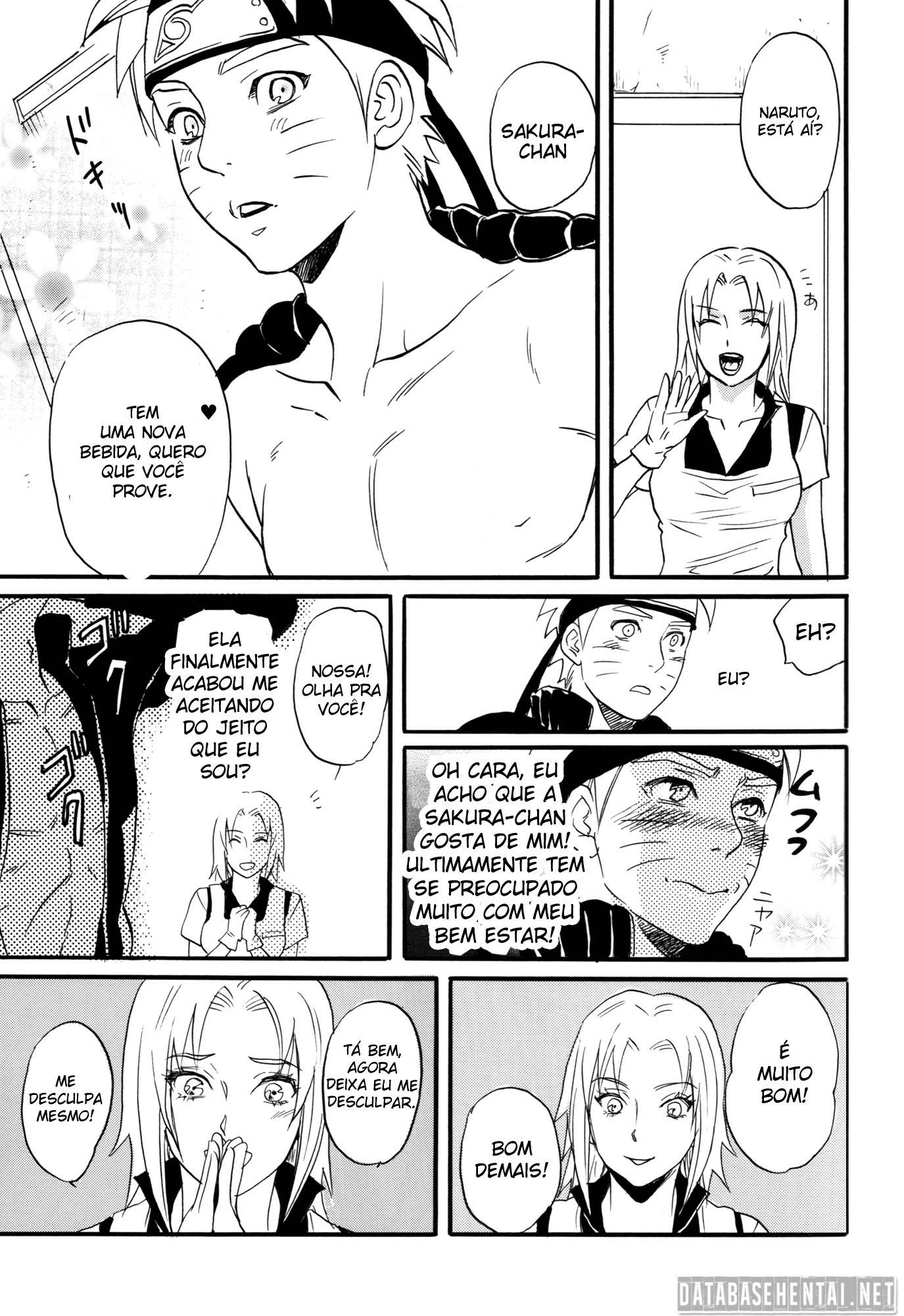 Naruto comendo o sasuke