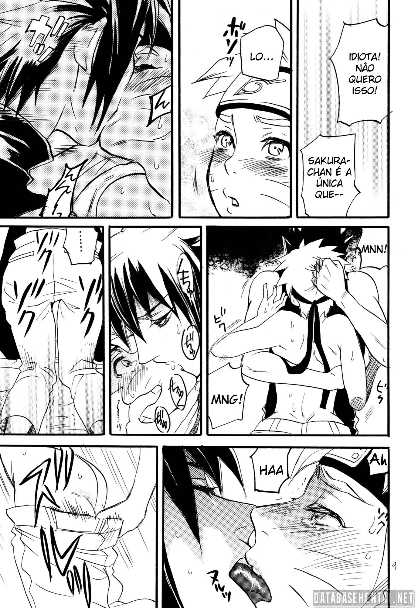Sasuke comendo o naruto Hentai