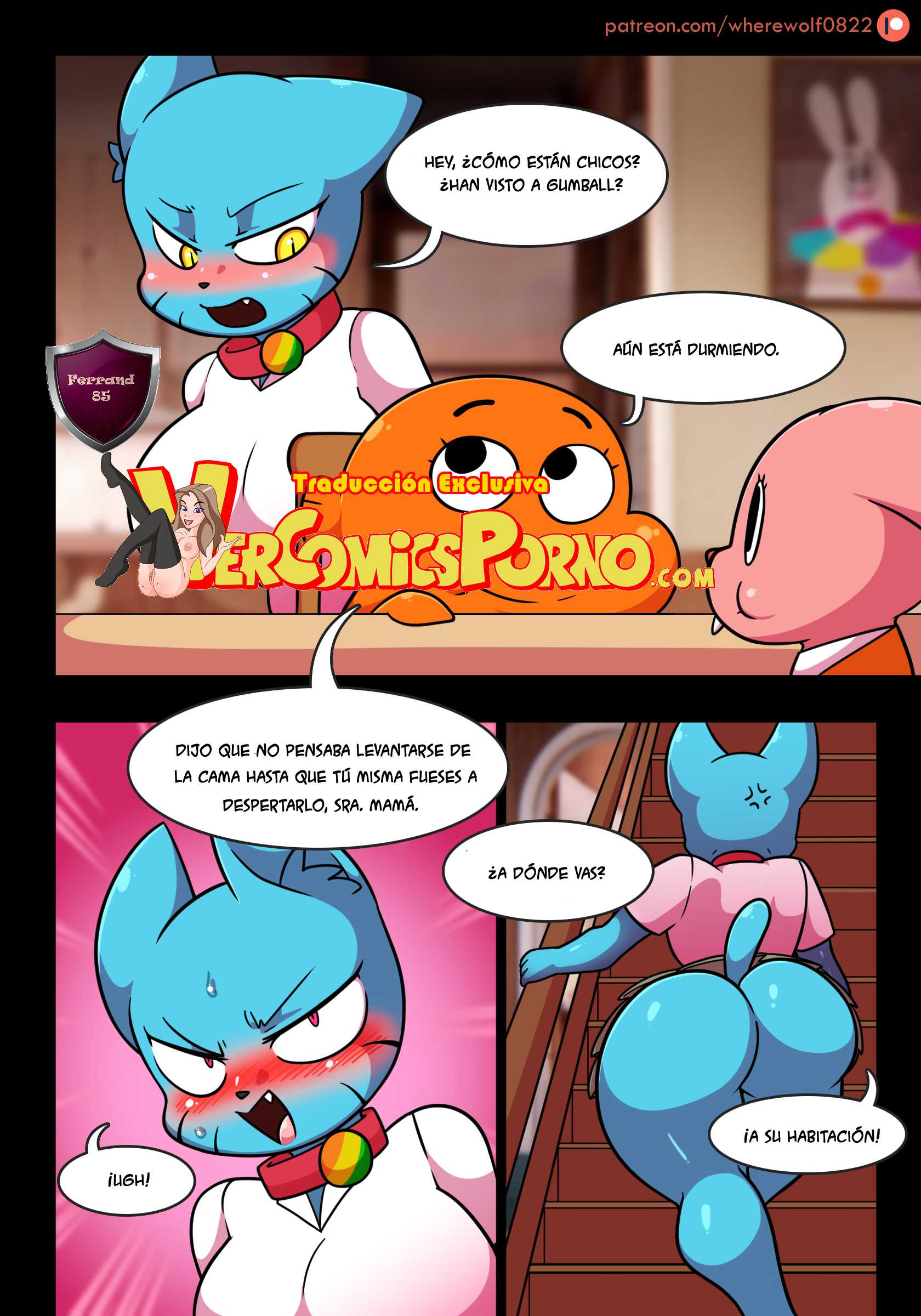 O Incrível Mundo de Gumball Hentai