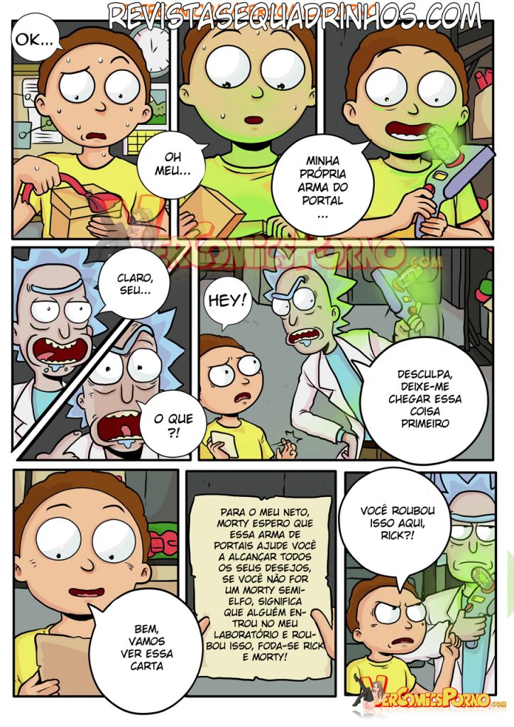 Rick and Morty Pleasure Trip Hentai