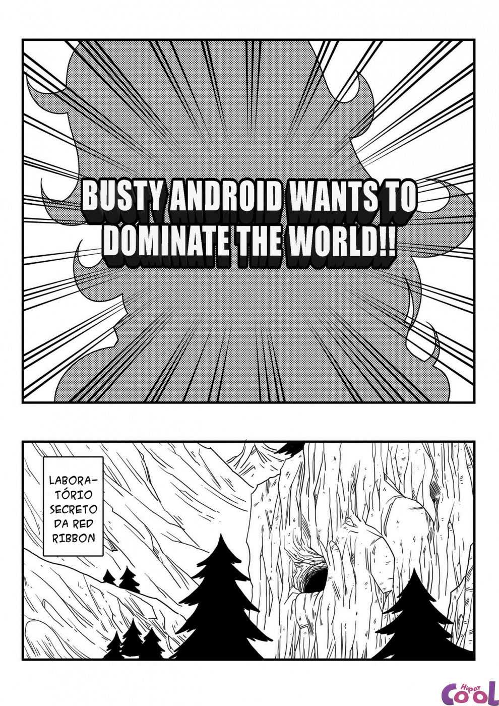 Android 16 Transando com Android 21 Hentai