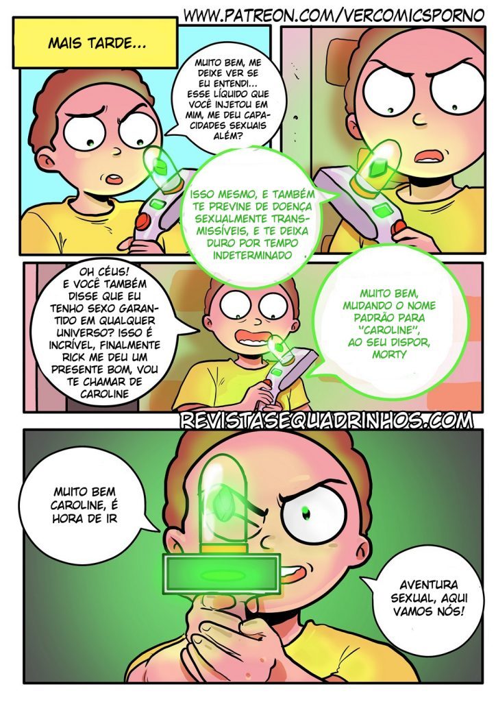 Rick and Morty Pleasure Trip Hentai