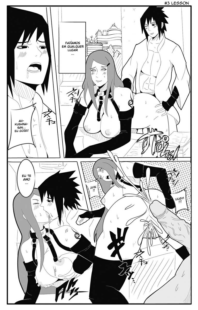 Sasuke comendo a Kushina Hentai