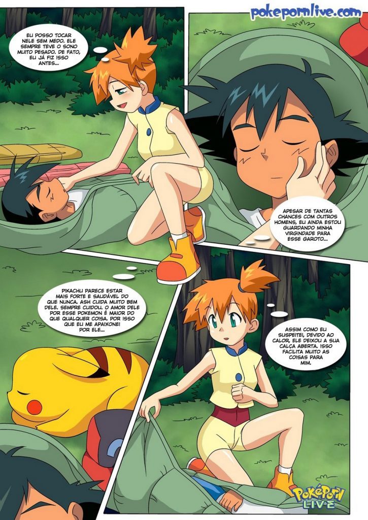 Pokemon Ash Ketchum comendo a Misty Hentai