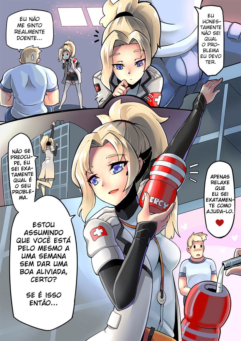 Overwatch Mercy Therapy Hentai