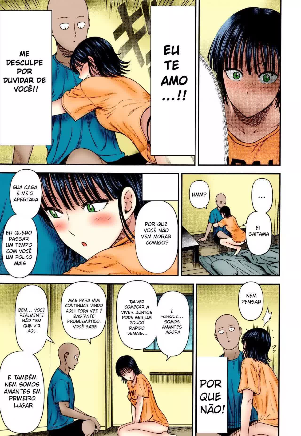 Saitama assumindo à responsabilidade sexual Hentai